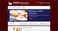 Desktop Screenshot of dandmpharmacy.com